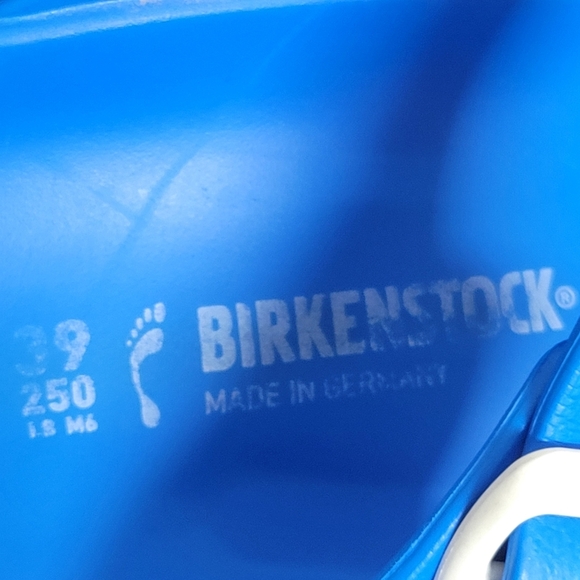 Birkenstock Arizona Essentials Eva Sandals Scuba Blue. - Picture 10 of 10